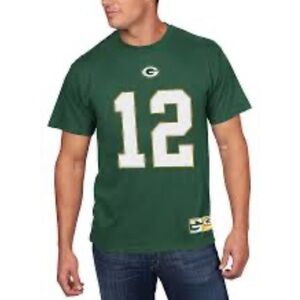 NFL Team Apparel Aaron Rodgers Sz XL Green Bay Packers Name and Number T-Shirt